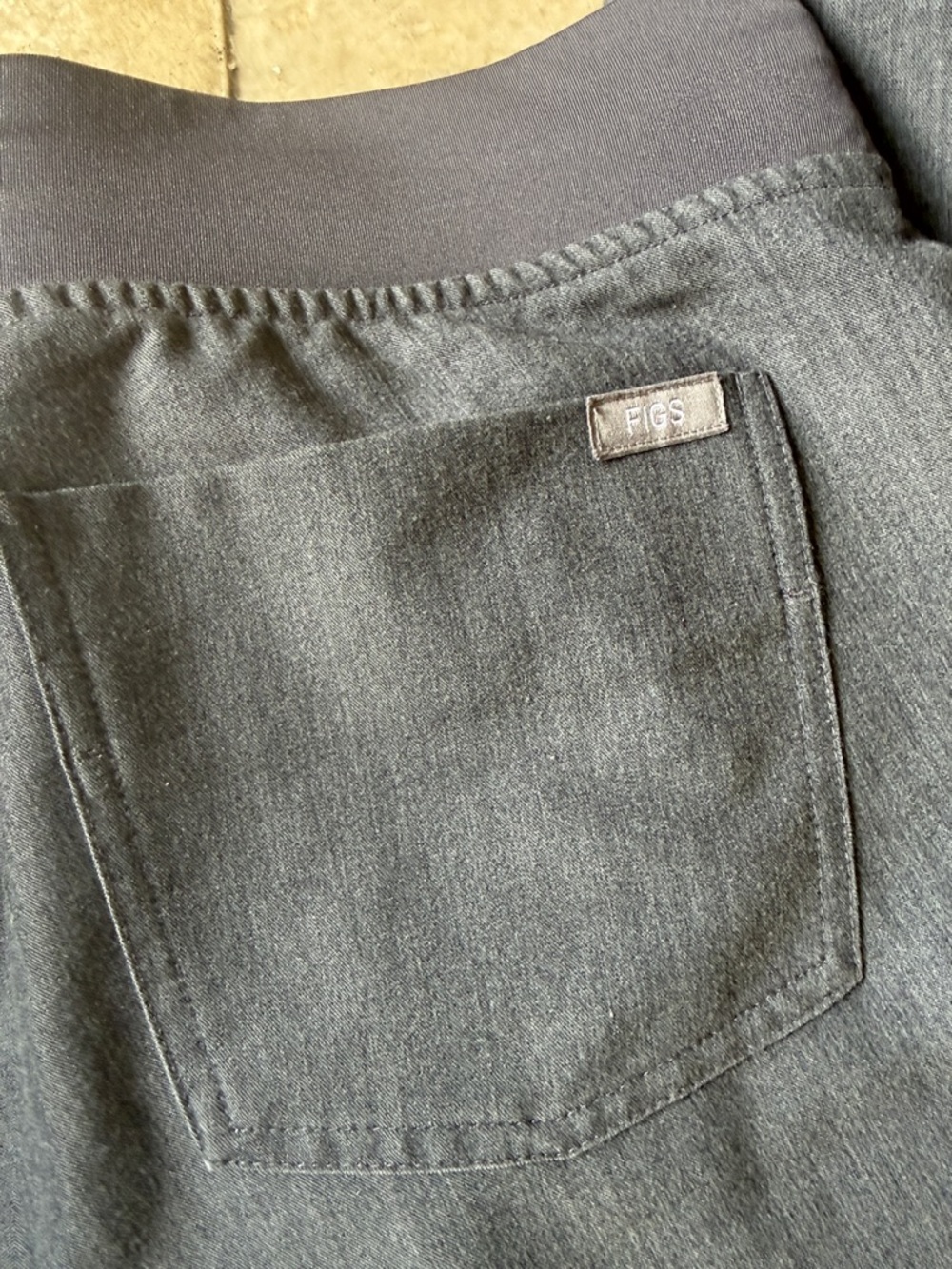 FIGS ladies gray pull on pant tECHNICAL COLLECTION size medium Medical - Picture 7 of 9